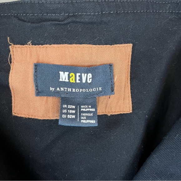 Anthropologie Maeve Trench Midi Dress - Picture 7 of 13